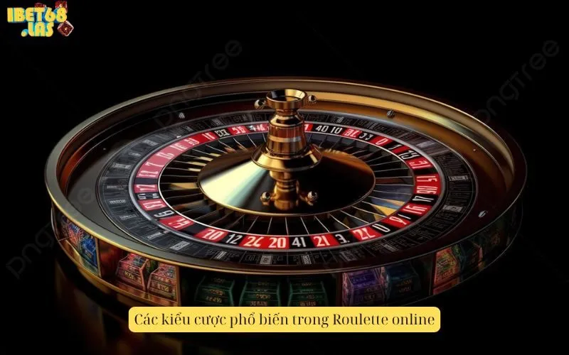 Các kiểu cược phổ biến trong Roulette online